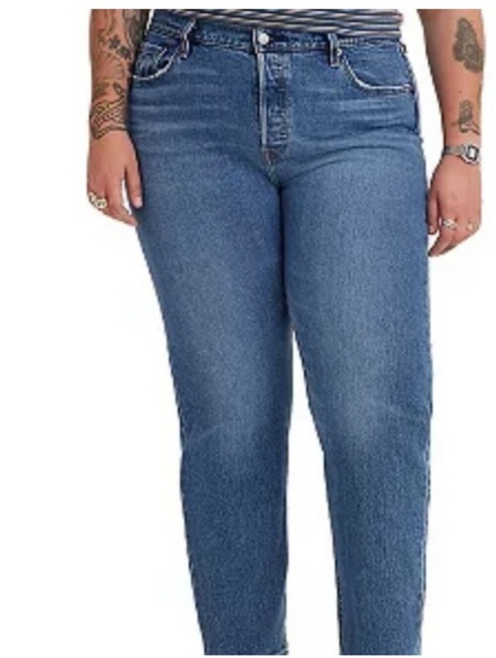 Levi's 501 Original Fit Women's High Rise Straight Leg Botton FlyJeans